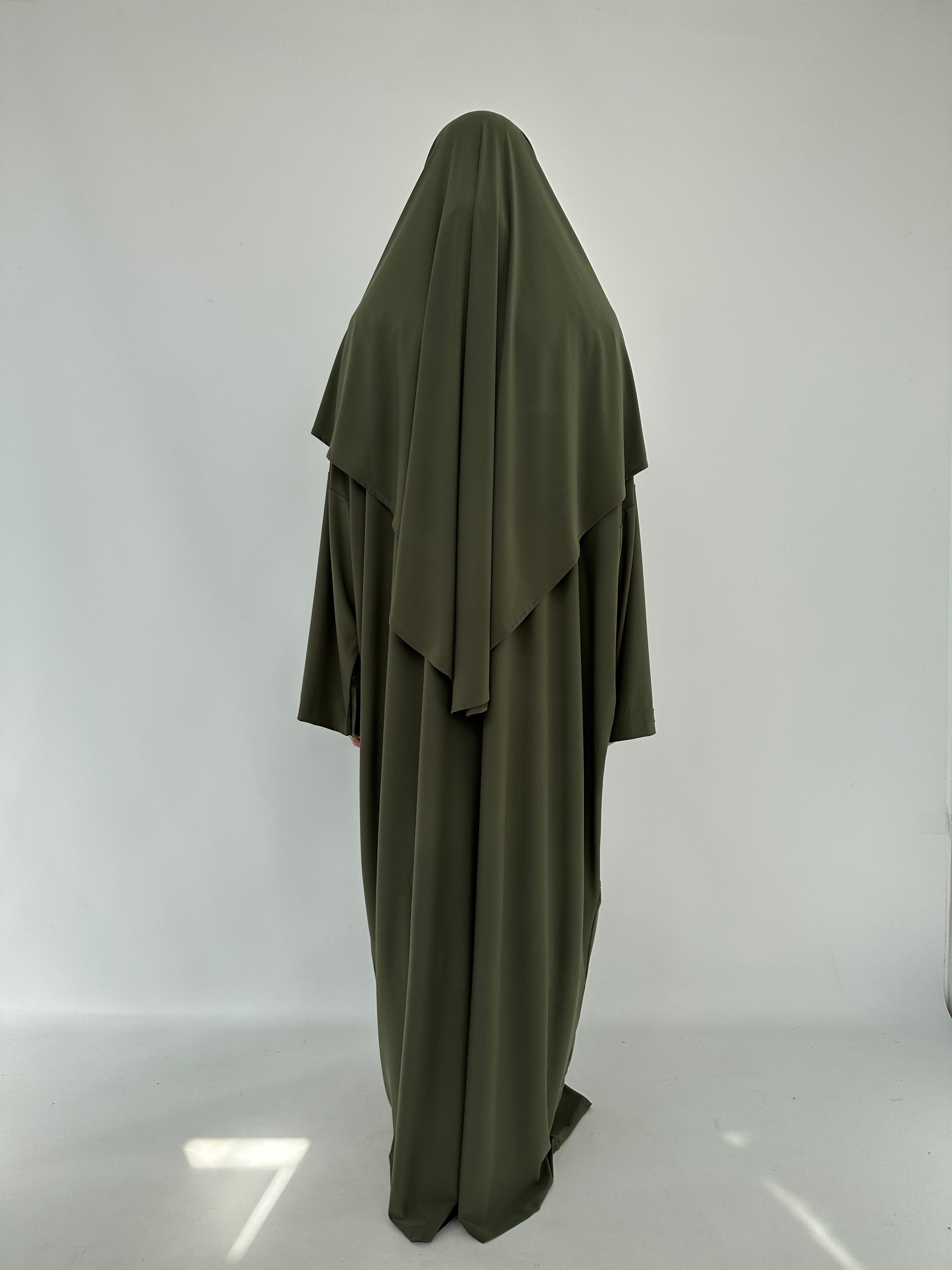 Abaya ensemble khimar jersey