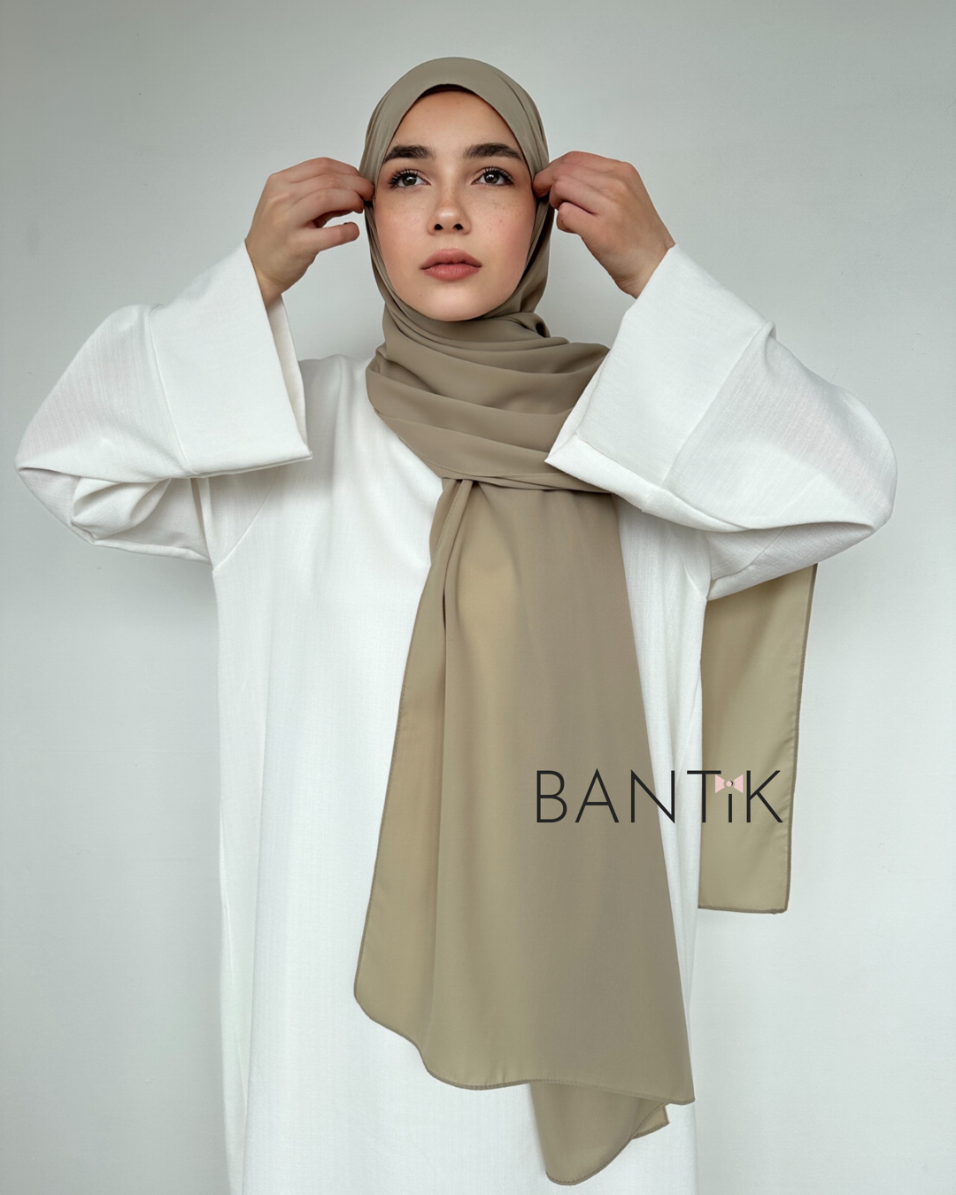 Hijab écharpe châle voile soie d e MÈDINE