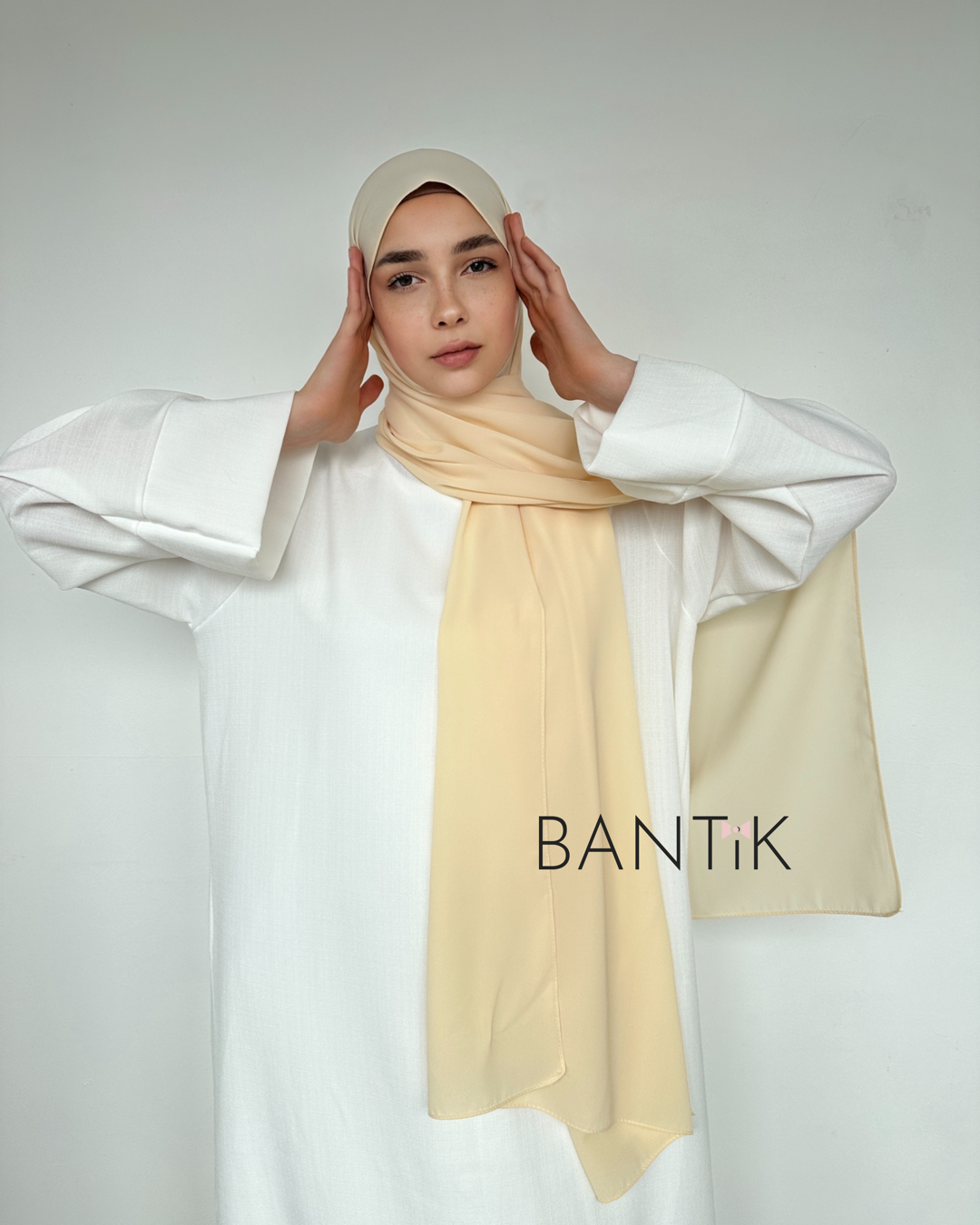 Hijab écharpe châle voile soie de MÈDINE