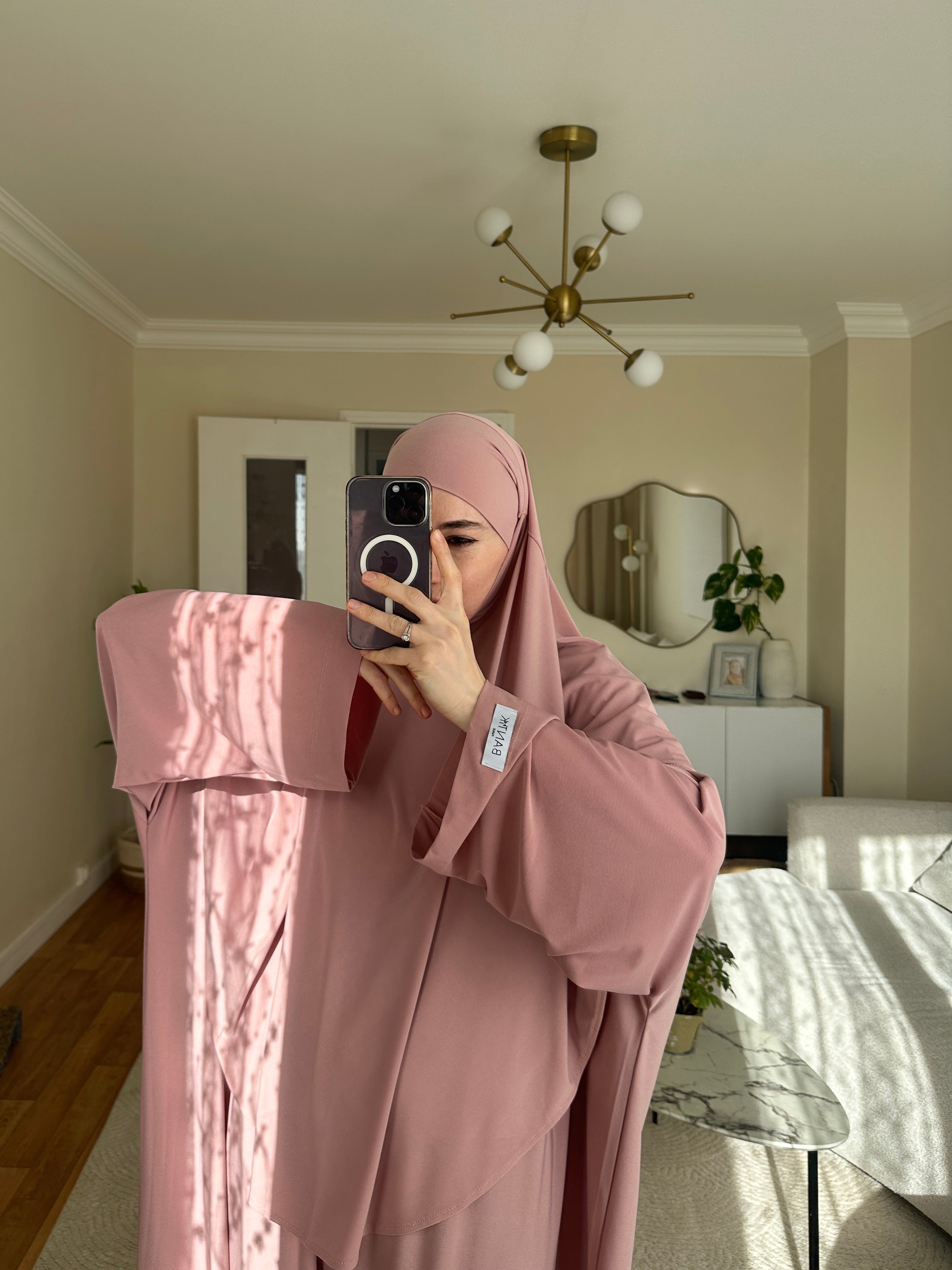 Ensemble abay khimar jersey