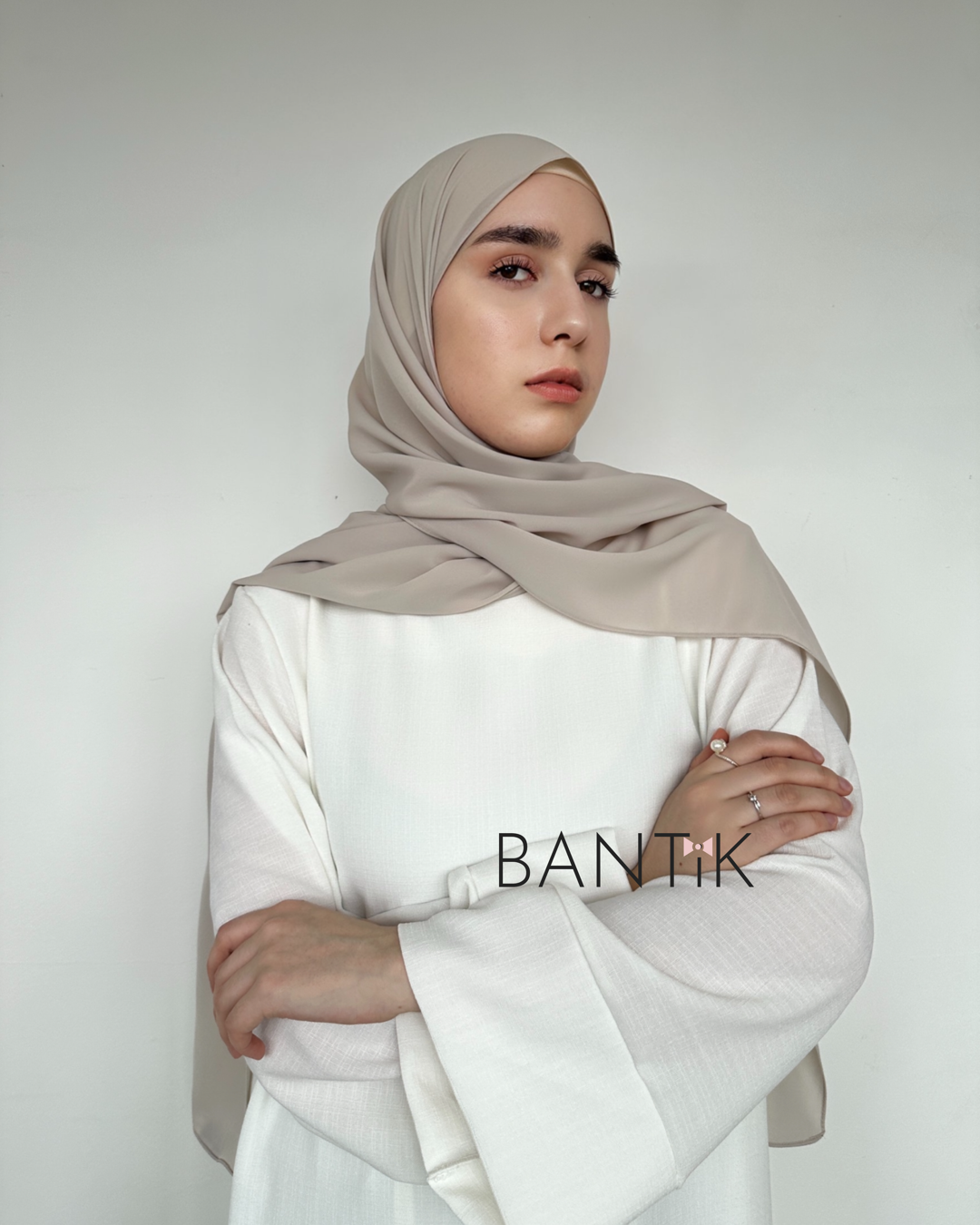 Hijab BANTIK soie de MÈDINE voile châle écharpe
