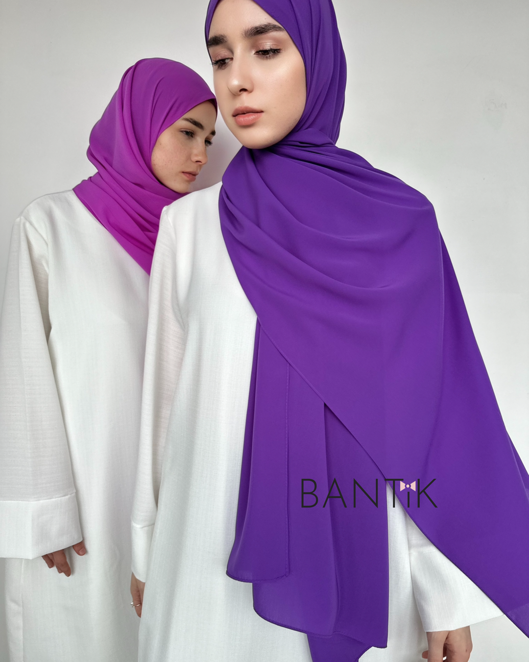 Hijab écharpe châle voile soie de MÈDINE