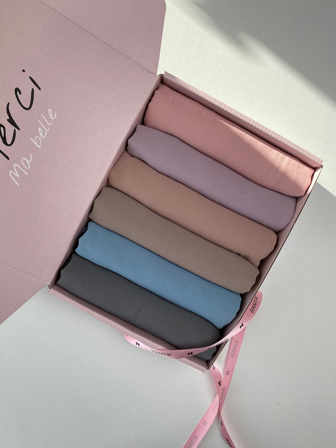 BOX HIJABS OPAQUES - BANTIK
