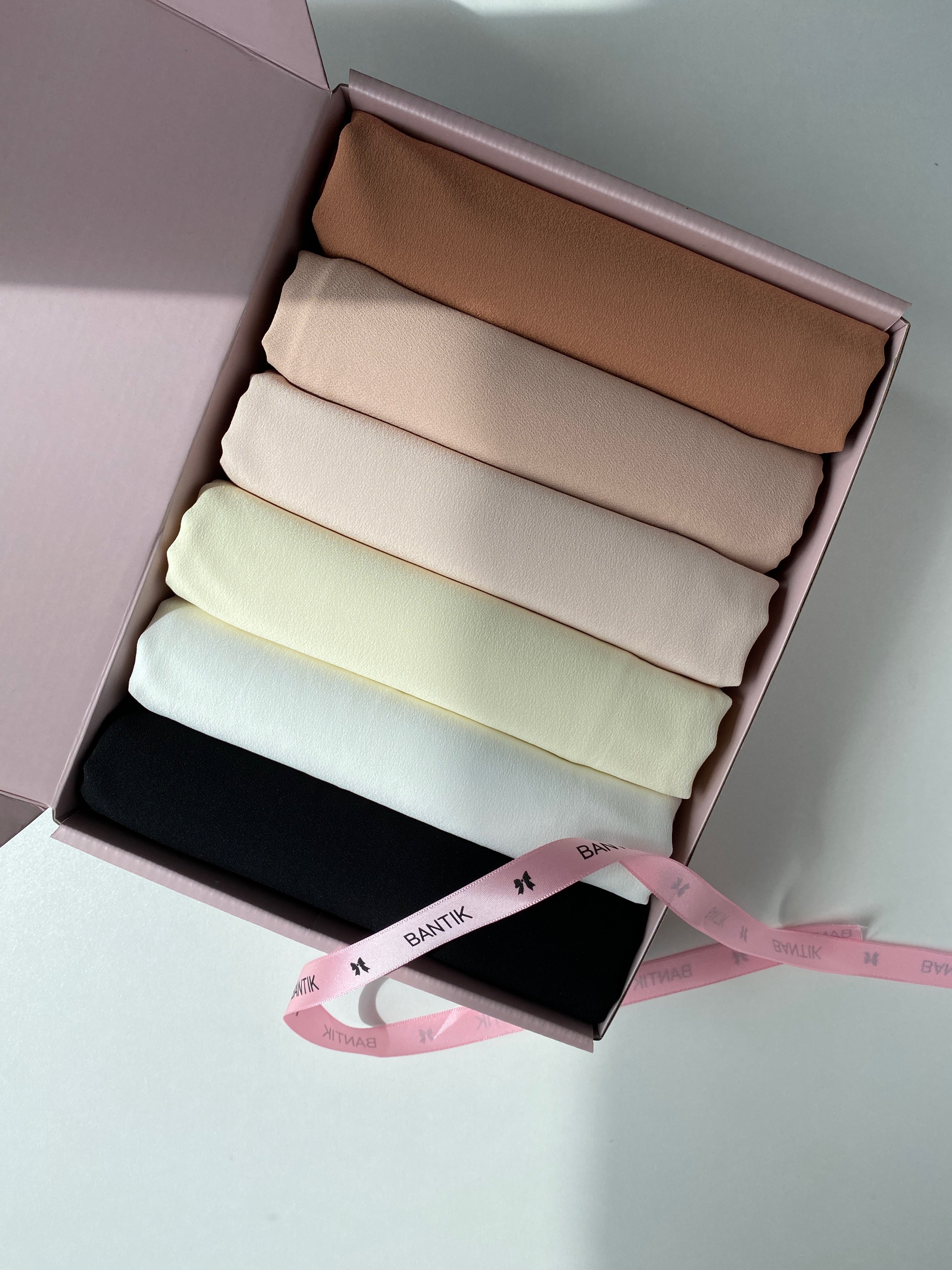 BOX HIJABS MOUSSELINE OPAQUE - BANTIK