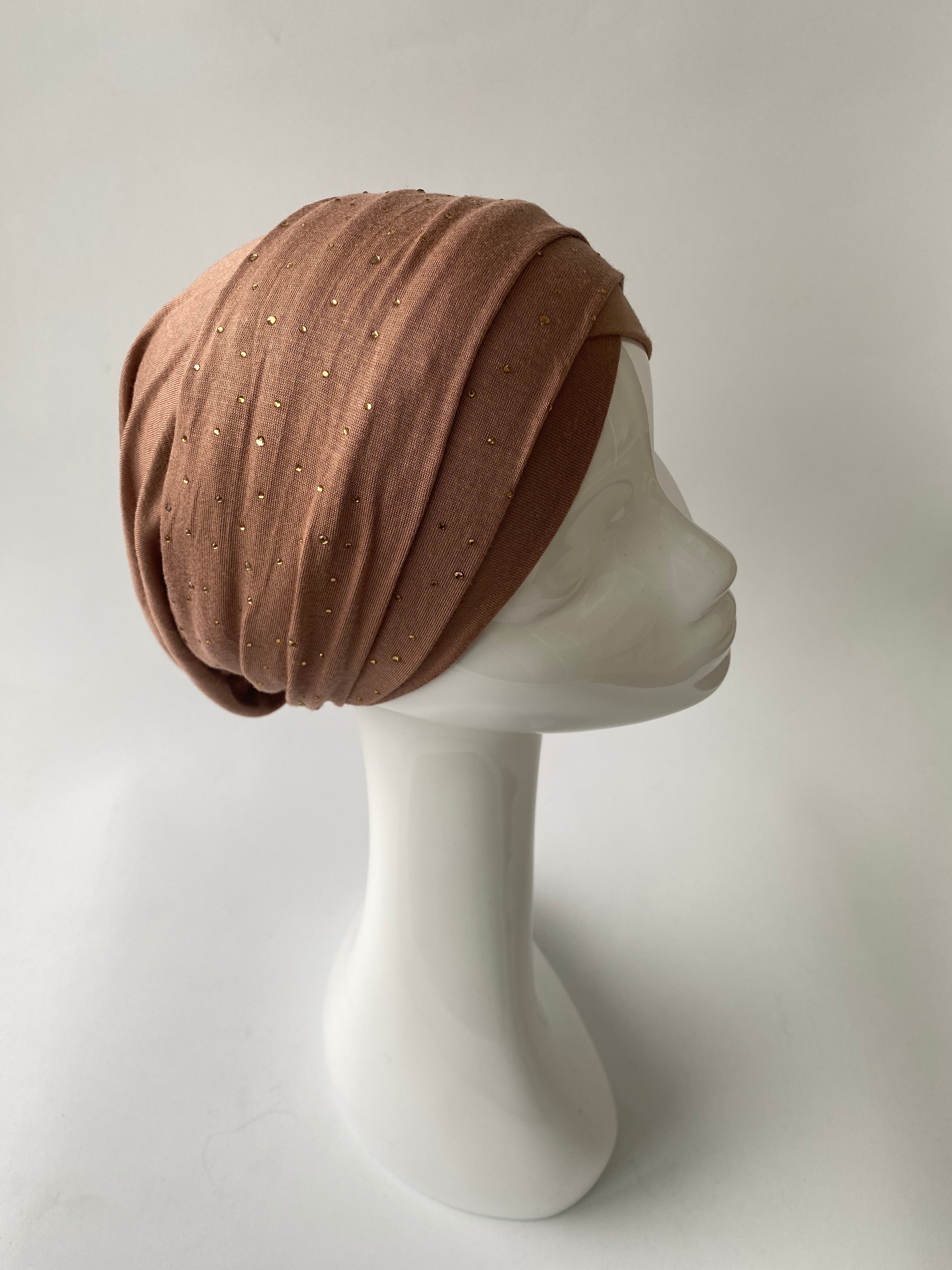Turban pour femme voilée, turban pour hijabi, turban pour femme, hijab beanie.