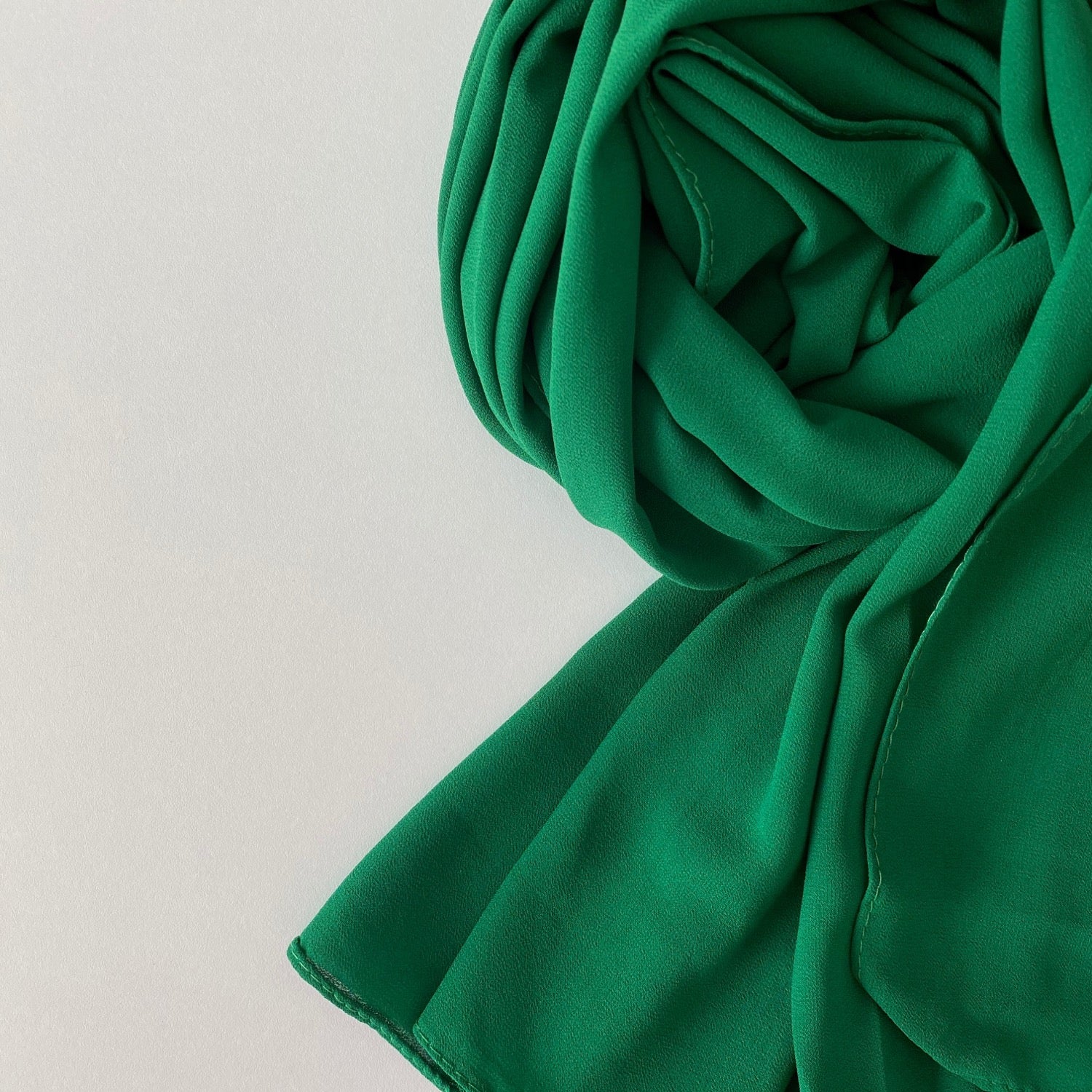 VERT ÉCLAT HIJAB MOUSSELINE - BANTIK