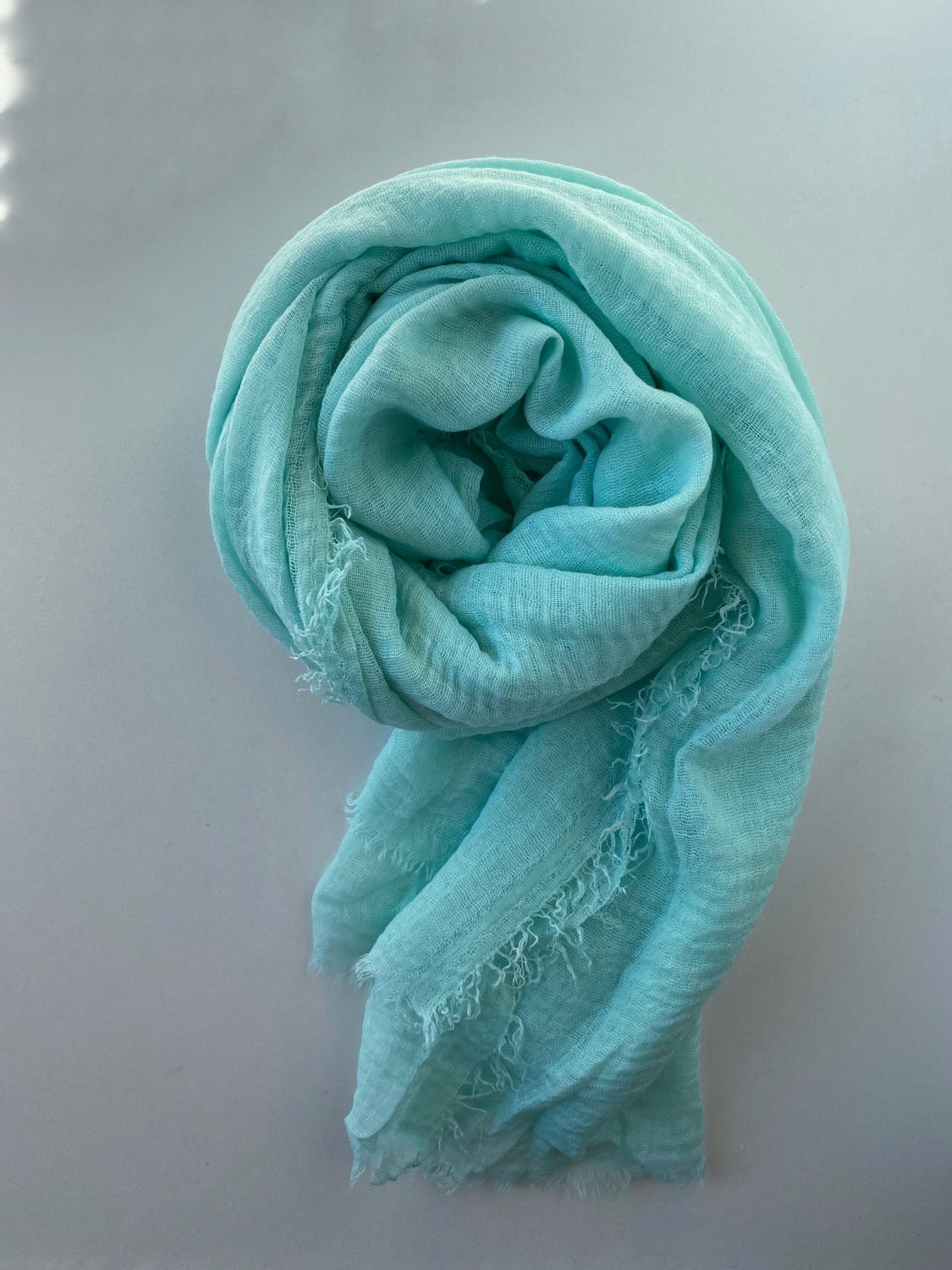 HIJAB MAXI CHÂLE VERT D’EAU - BANTIK