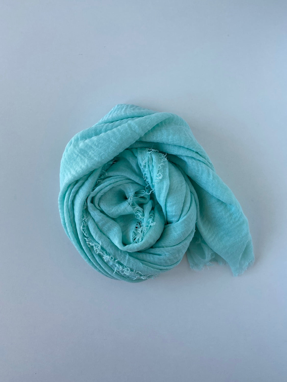 HIJAB MAXI CHÂLE VERT D’EAU - BANTIK