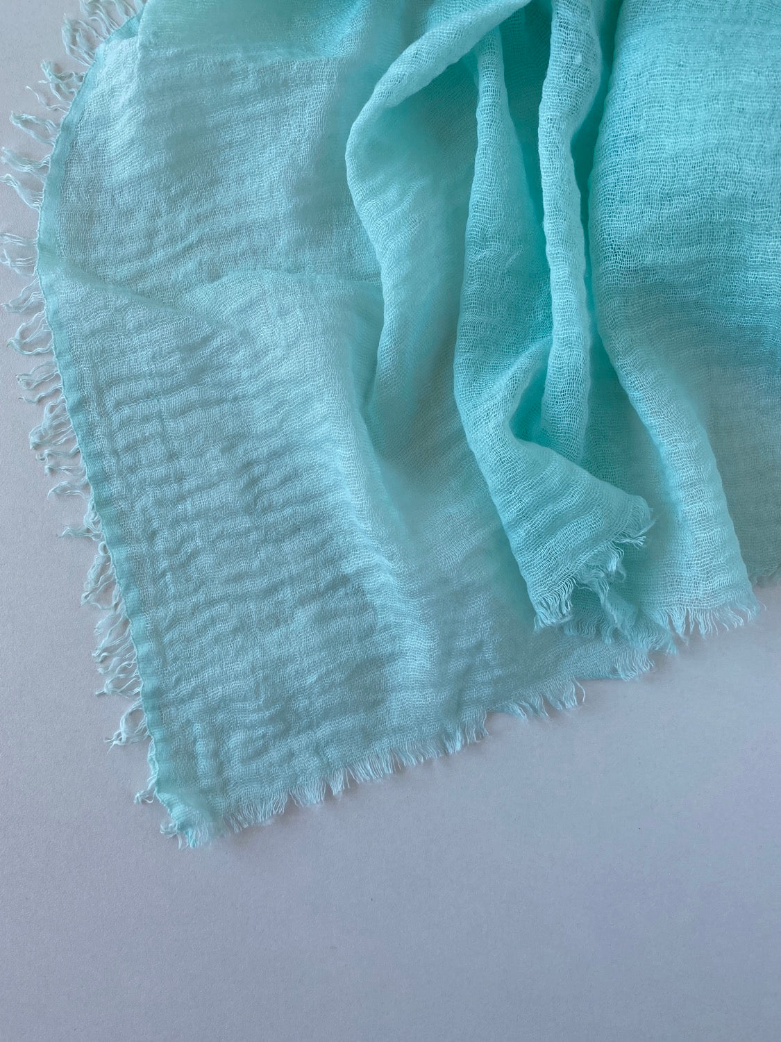 HIJAB MAXI CHÂLE VERT D’EAU - BANTIK