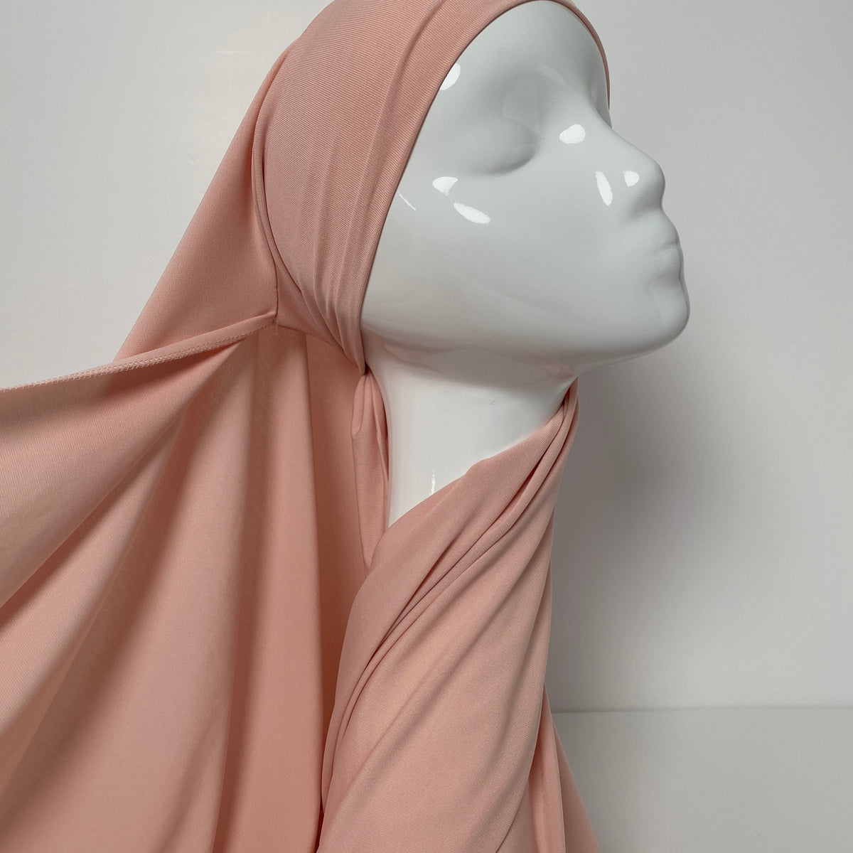 Premium Jersey Jilbab Light Rose main image 0