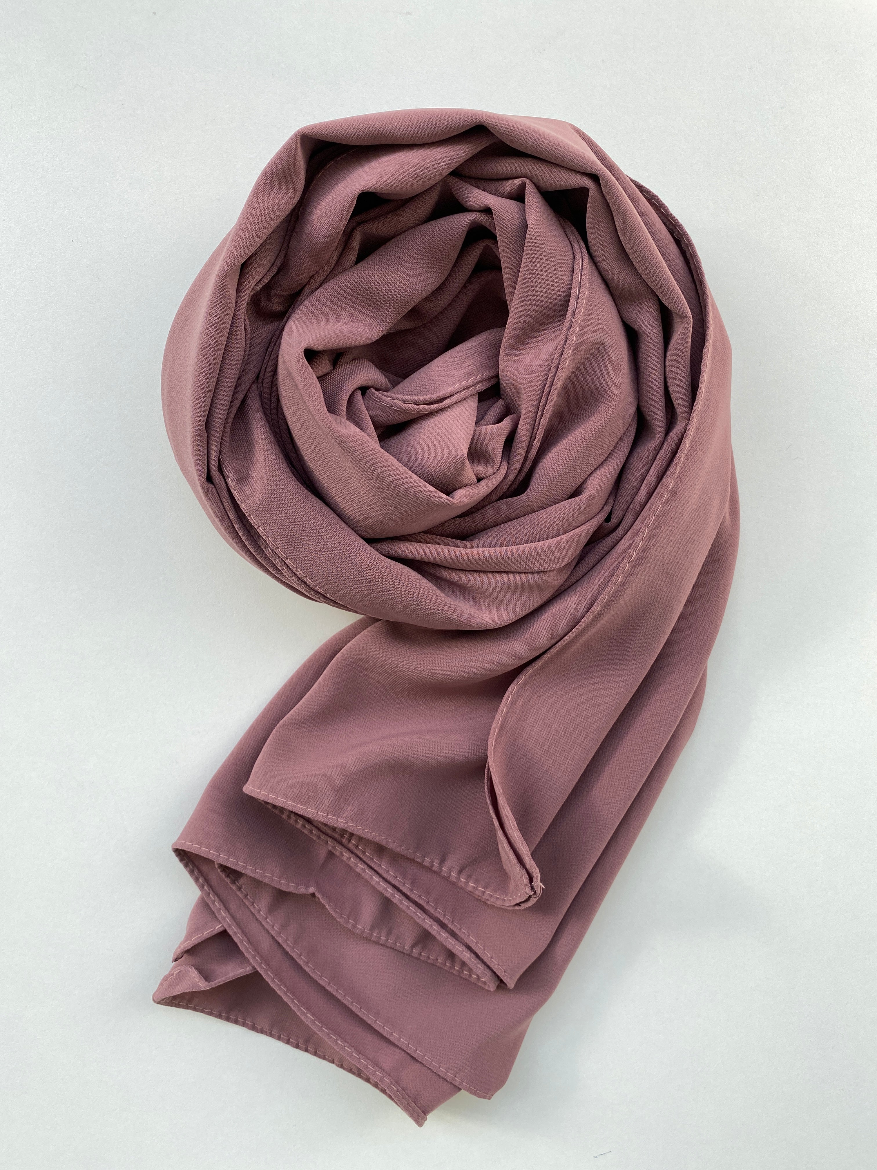 Hijab soie de médine, hijab opaque, Medina silk hijab, hijab rose