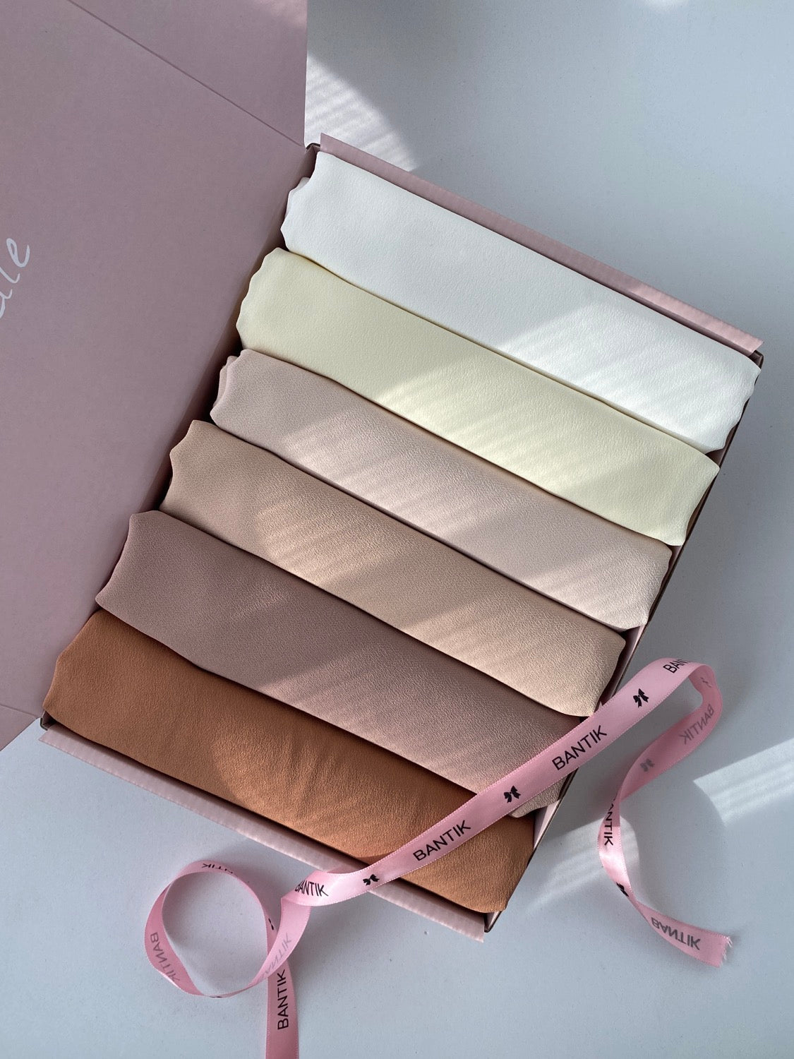 BOX HIJABS MOUSSELINE OPAQUE - BANTIK