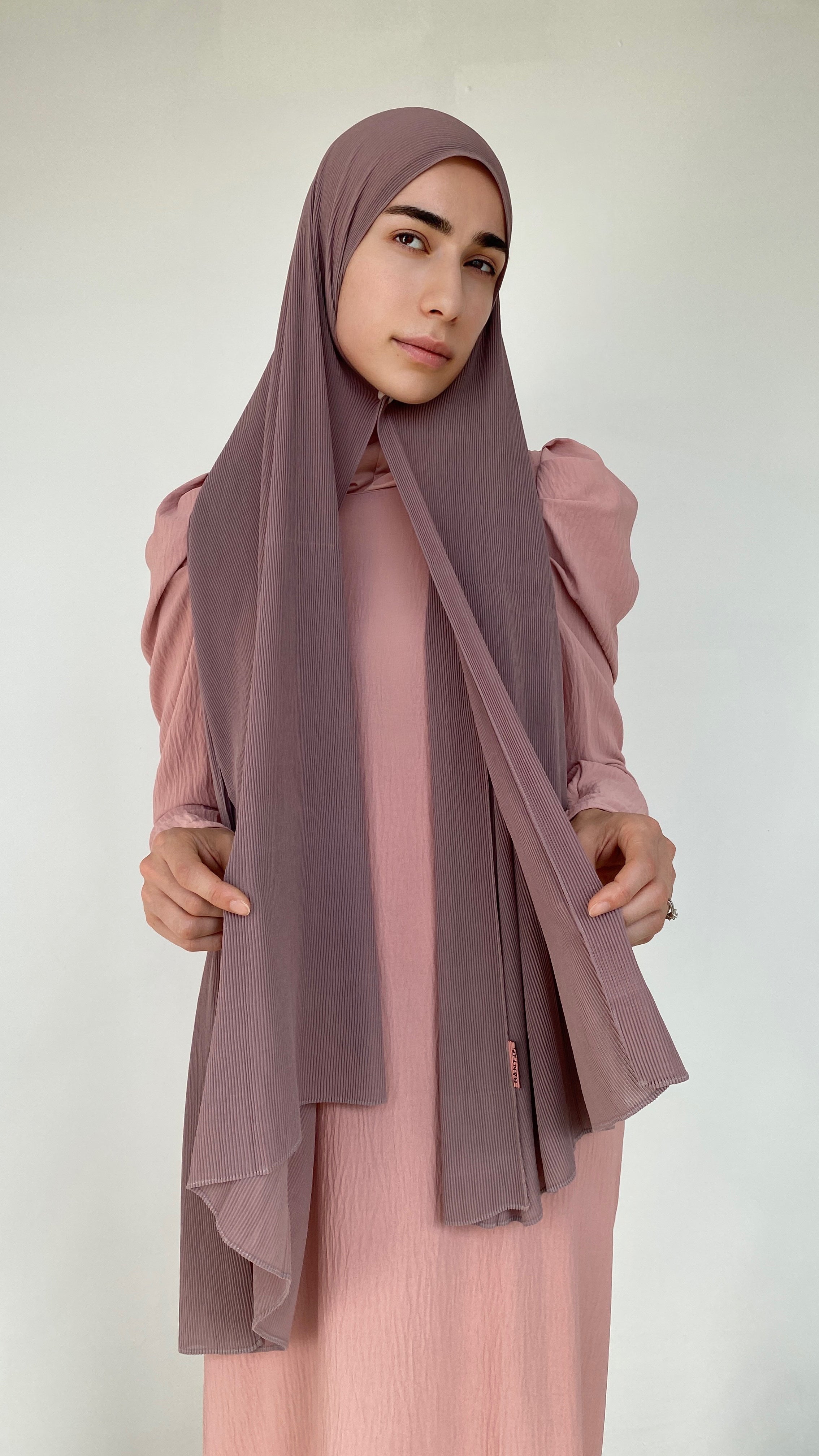 Hijab mousseline plissé, hijab côtelé, hijab long, XXL, chiffon hijab.