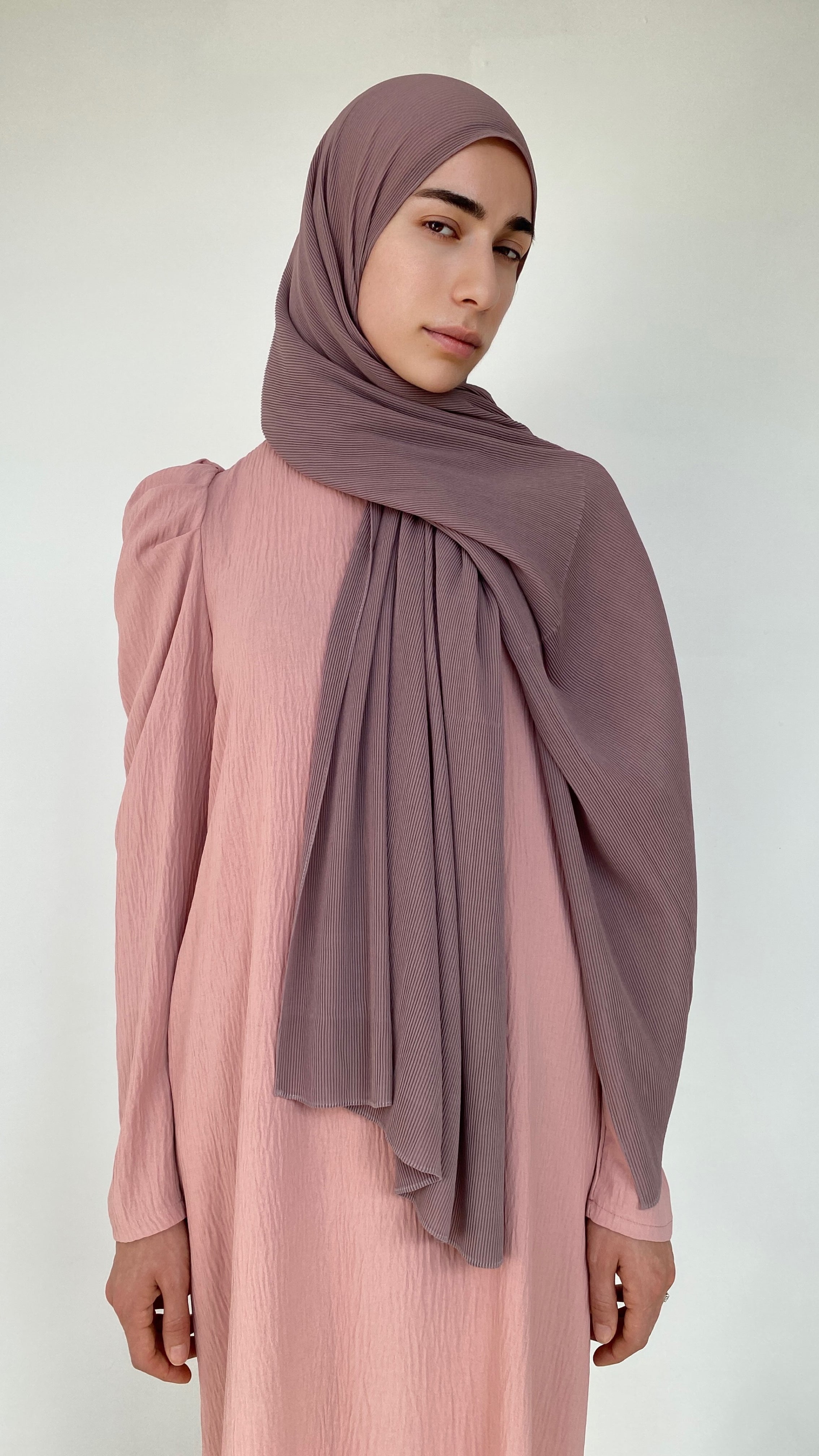 Hijab mousseline plissé, hijab côtelé, hijab long, XXL, chiffon hijab.
