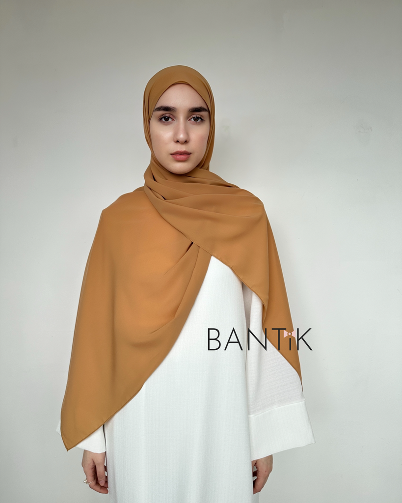 Hijab soie de MÈDINE voile châle écharpe BANTIK 