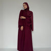 ABAYA ASSIA BURGUND