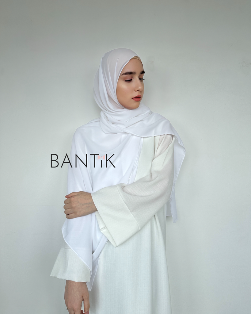 Hijab écharpe châle voile soie de MÈDINE 