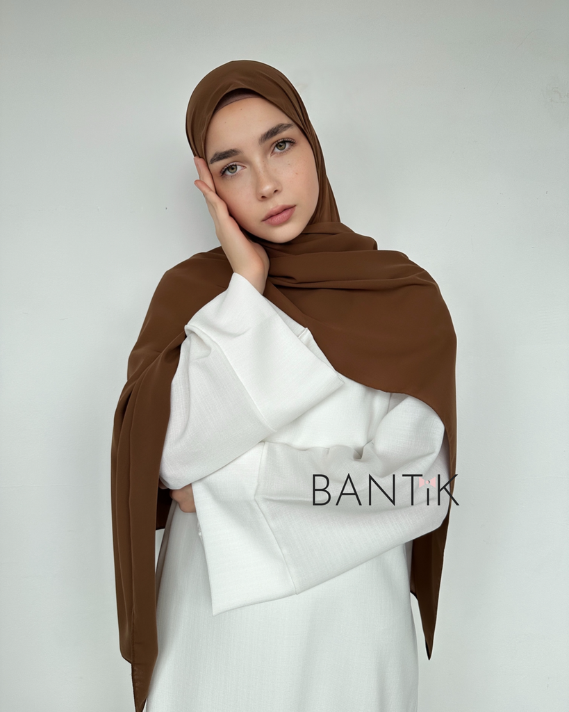 Hijab écharpe châle soie de MÈDINE 