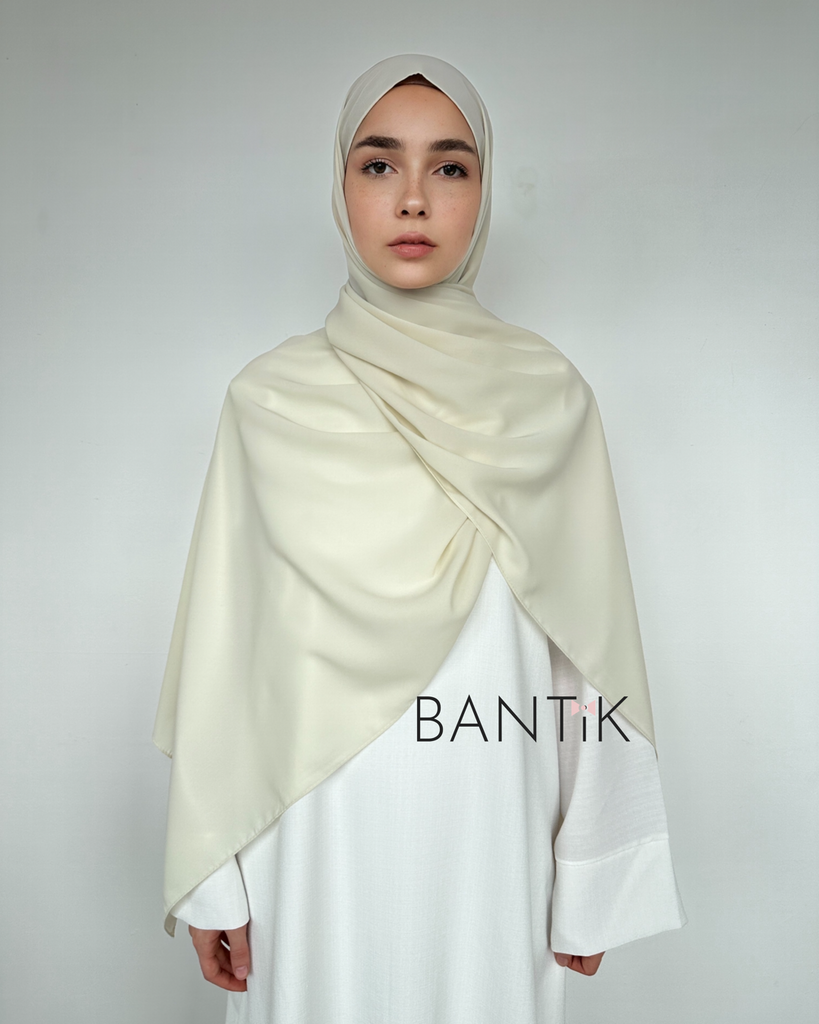Hijab BANTIK soie de MÈDINE voile écharpe châle 