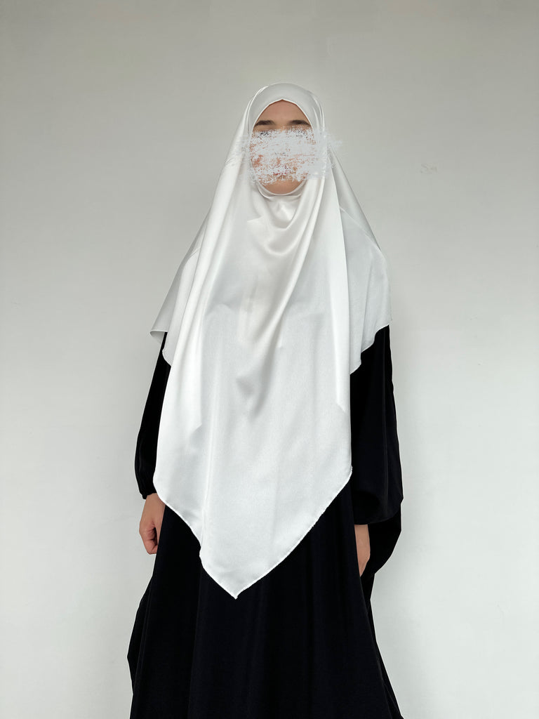 Khimar satiné hijab abaya