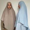 Khimar bamboo bleu ciel